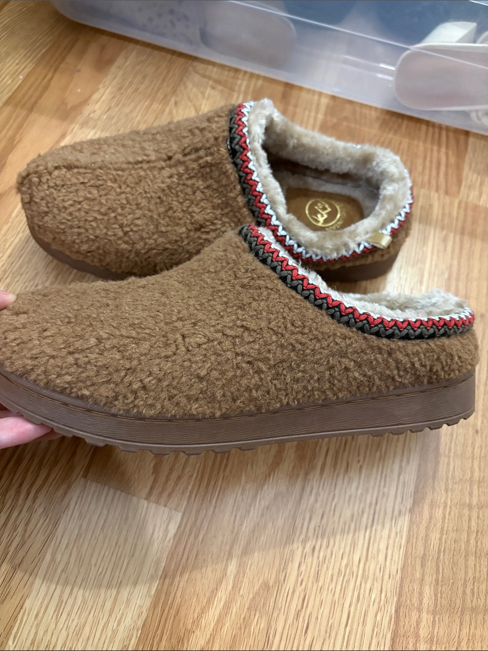 Slip-On Clog - Cozy Lined Shoe